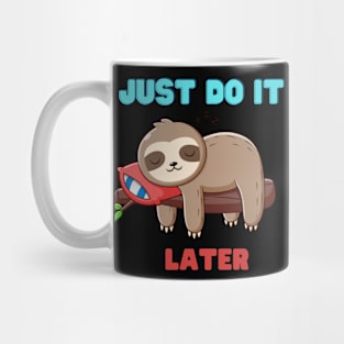 lazy sloth Mug